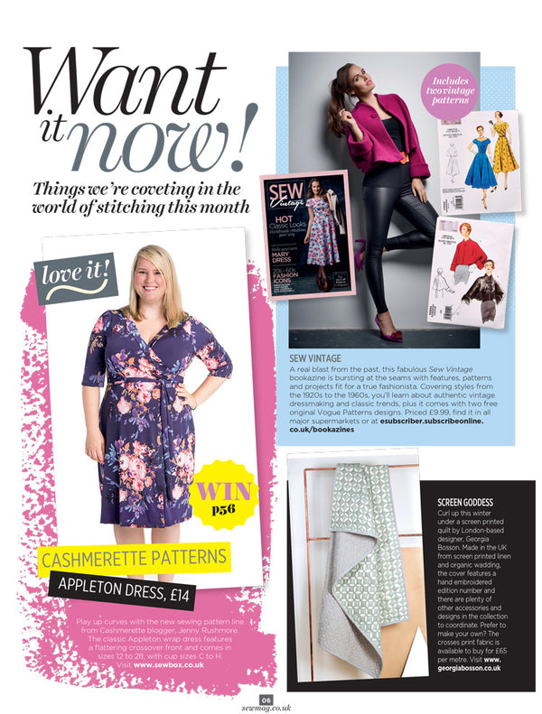 Sew magazine, Issue 79 (December 2015)