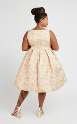 Upton Dress 12-32 printed pattern