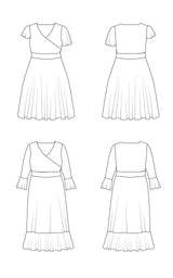 Alcott Dress 12-32 PDF pattern