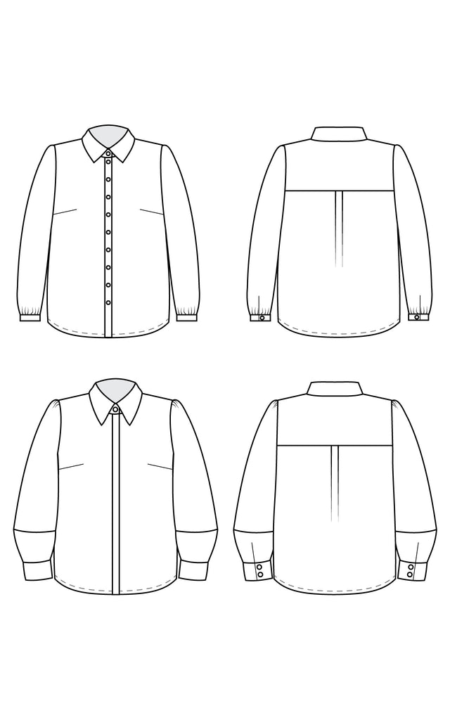 Vernon Shirt 12-32 pattern – Cashmerette Patterns vernon-shirt-12-32-pattern-cashmerette-patterns