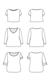Concord T-Shirt 12-32 printed pattern
