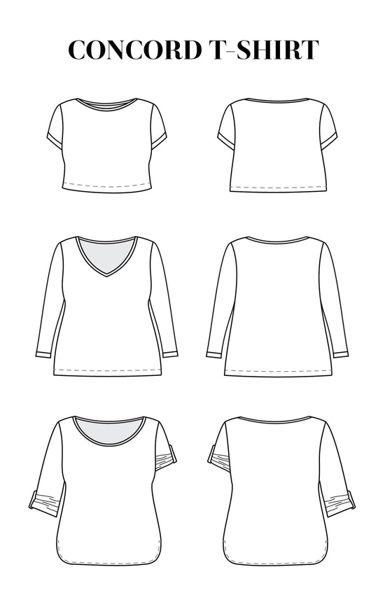 Pattern Bundle: Learn to Sew Knits