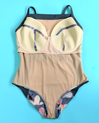 This swimsuit is the Ipswich Swimsuit sewing pattern from Cashmerette.