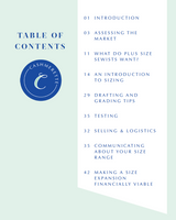 "How to Expand Sewing Patterns Into Plus Sizes" eBook for Sewing Pattern Designers