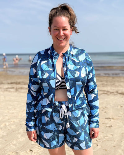 Sewing Boardshorts: Ayelet's Everett Shorts Hack