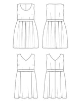 Upton Dress 12-32 PDF pattern
