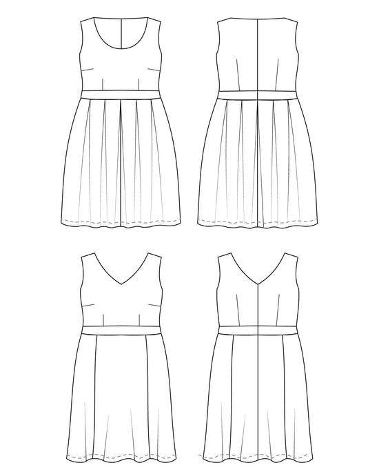 Upton Dress 12-32 PDF pattern