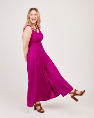 maxi dress with pockets pattern DIY Maxi Dress: Jessica Dress Pattern Review