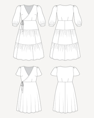 Cashmerette - Roseclair Dress Pattern Size 12-32 Cashmerette - Roseclair Dress Pattern Size 12-32
