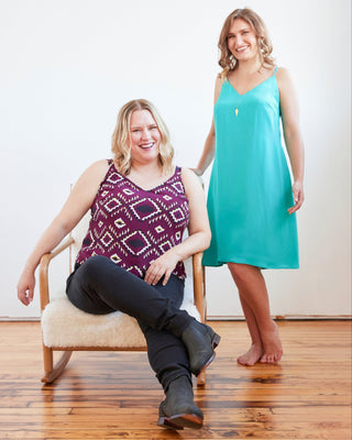 Avola Slip Dress & Top PDF pattern