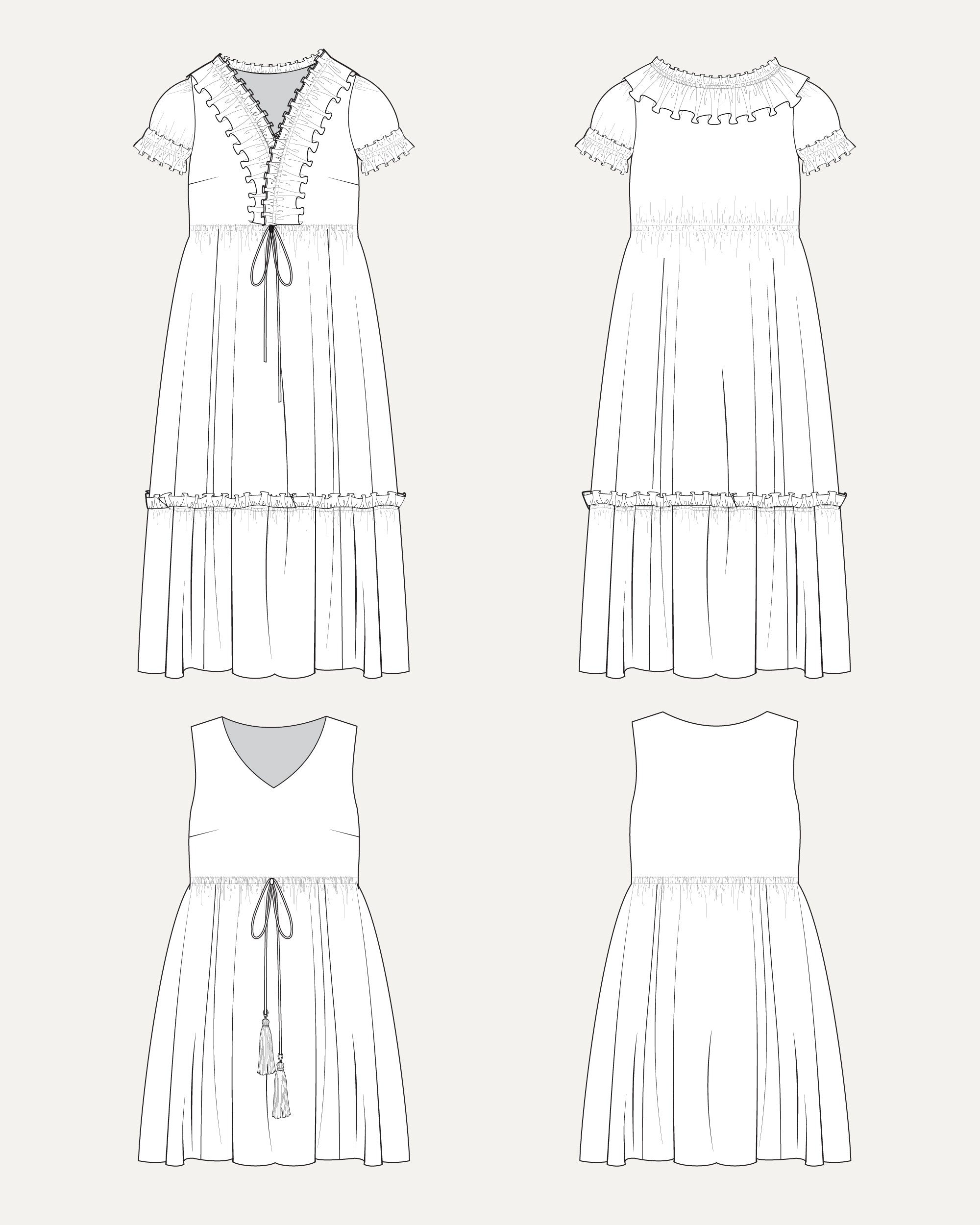 Loring Dress PDF pattern Cashmerette Loring Dress PDF pattern Cashmerette