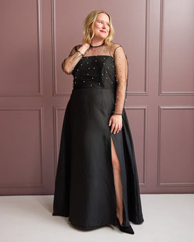 This is the Ellington Dress sewing pattern from Cashmerette.