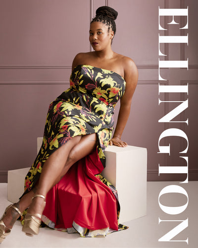 Introducing the Ellington Strapless Dress