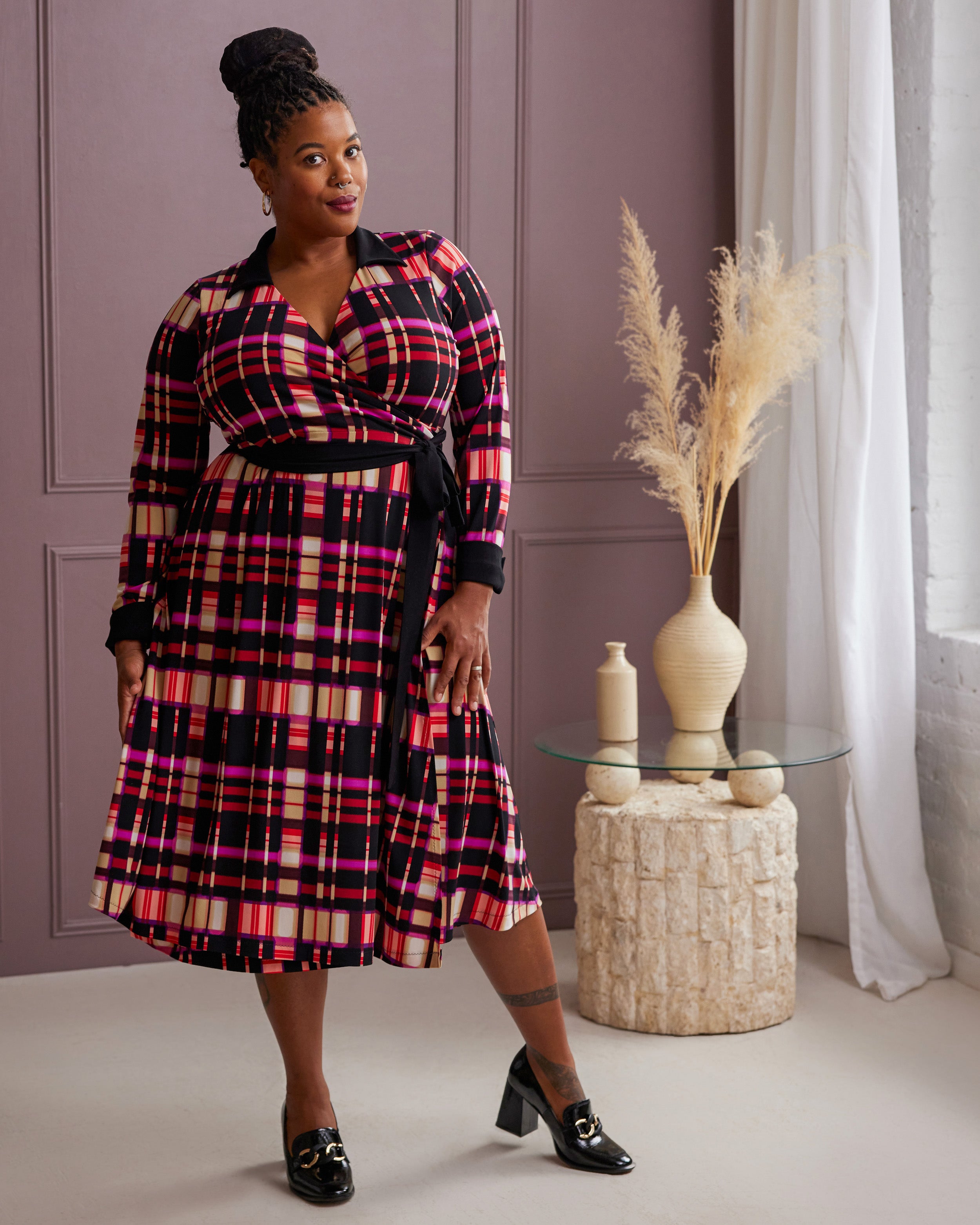 Hazelton Wrap Dress PDF pattern Cashmerette Hazelton Wrap Dress PDF pattern Cashmerette