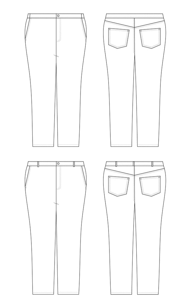 Creston Jeans pattern Cashmerette Patterns