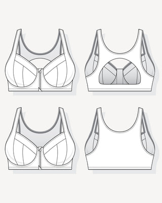 Somerville Sports Bra PDF pattern