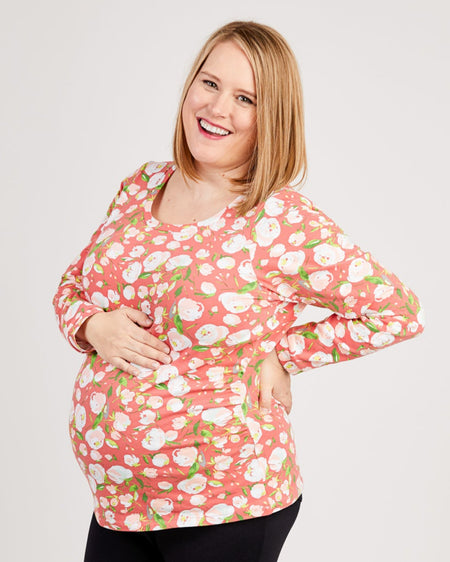 Brookline Maternity T-Shirt 12-32 PDF pattern