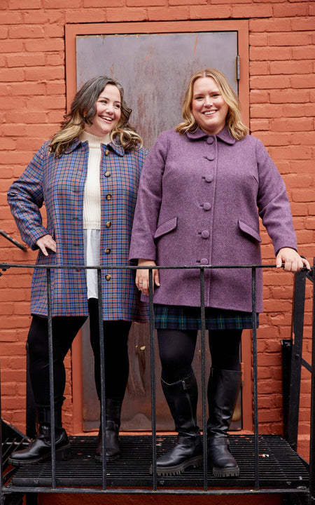 Newcomb Coat PDF pattern