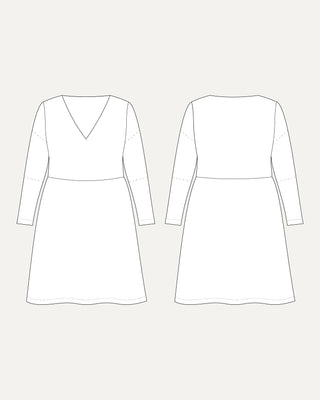 Turner Dress 12-32 PDF pattern