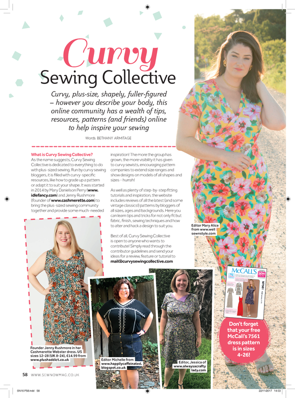 Sew Now magazine, UK (Issue 16)