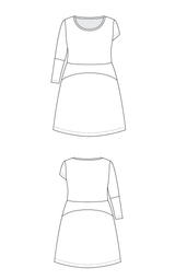 Washington Dress 12-32 PDF pattern