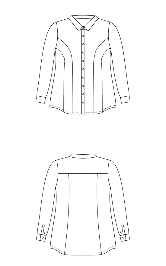 Harrison Shirt 12-32 PDF pattern