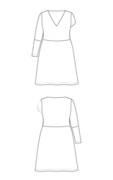 Turner Dress 12-28 printed pattern