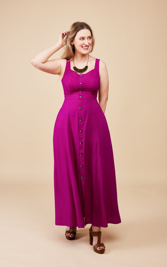 Holyoke Maxi Dress & Skirt 0-16 PDF pattern