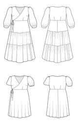 Roseclair Dress 12-32 PDF pattern