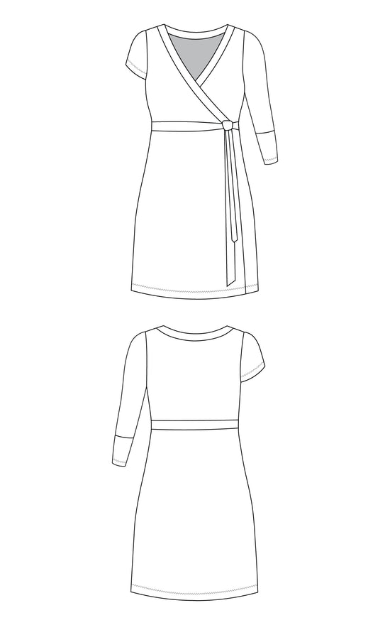 Appleton Dress 0-16 PDF pattern