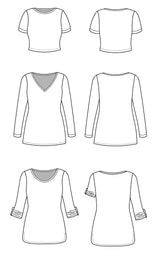 Concord T-Shirt 0-16 PDF pattern