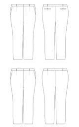 Meriam Trousers 0-16 printed pattern