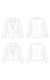 Auburn Blazer 12-32 printed pattern