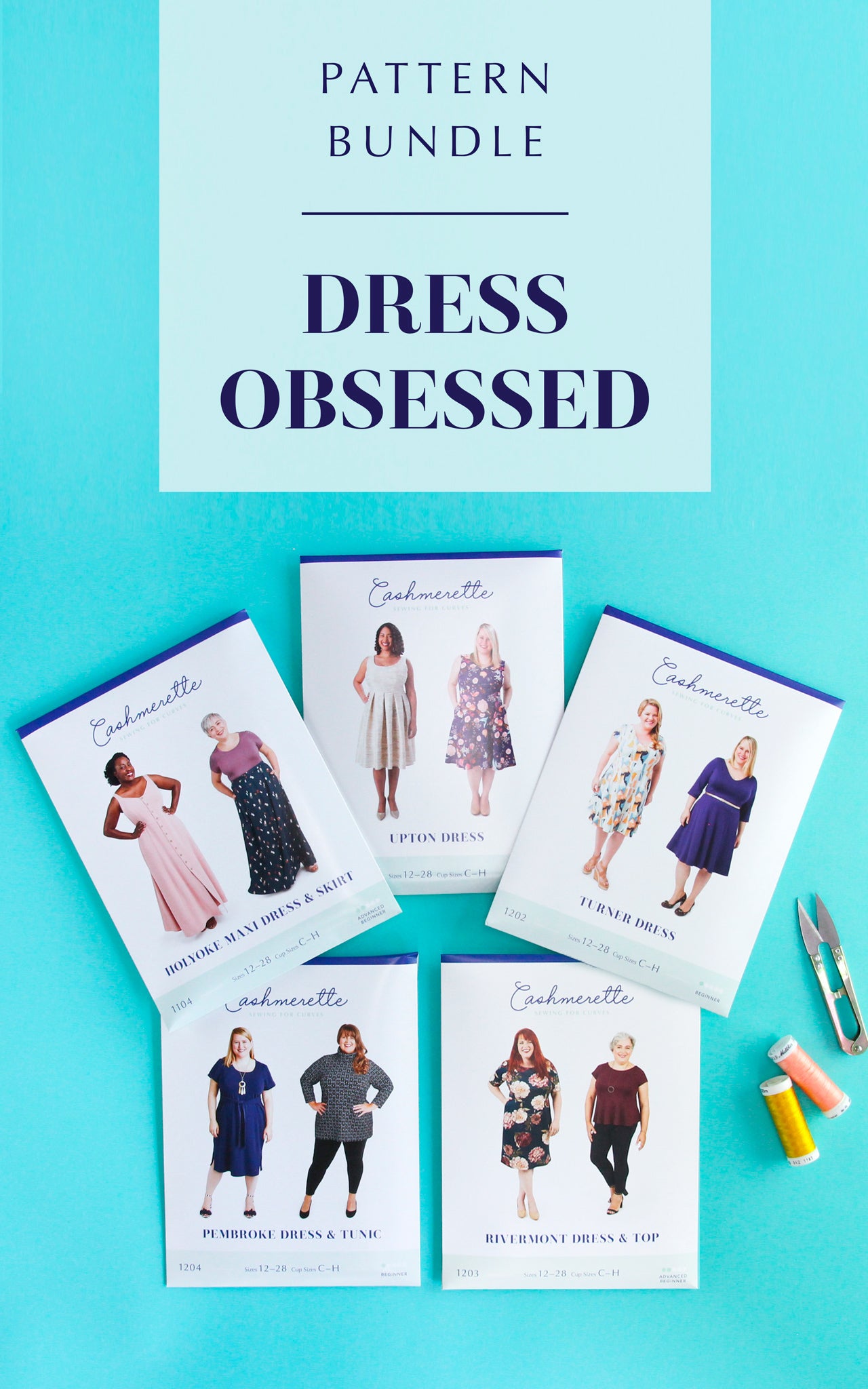 Pattern Bundle: Dress Obsessed – Cashmerette Patterns