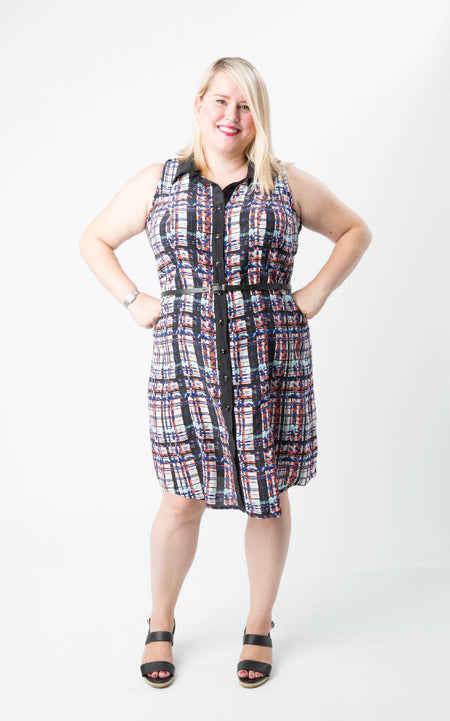 Harrison Shirtdress 12-32 PDF pattern