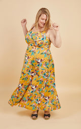 Holyoke Maxi Dress & Skirt 12-32 printed pattern