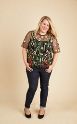 Montrose Top 12-32 printed pattern