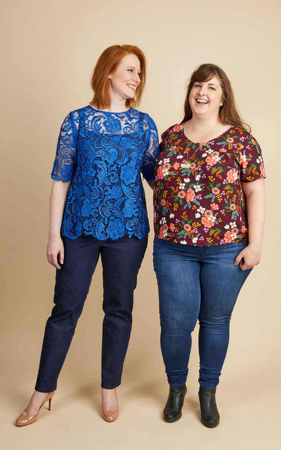 Montrose Top 12-32 printed pattern