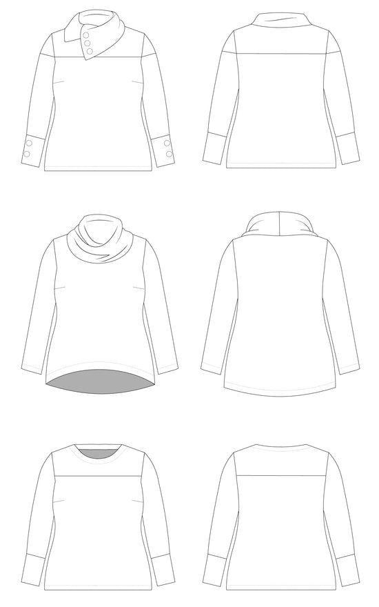 Tobin Sweater 12-32 PDF pattern