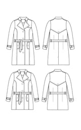 Chilton Trench Coat 12-32 PDF pattern