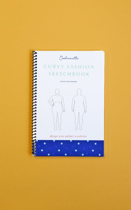 Cashmerette Curvy Fashion Sketchbook (6 x 9") - Wholesale
