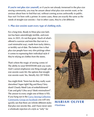 "How to Expand Sewing Patterns Into Plus Sizes" eBook for Sewing Pattern Designers